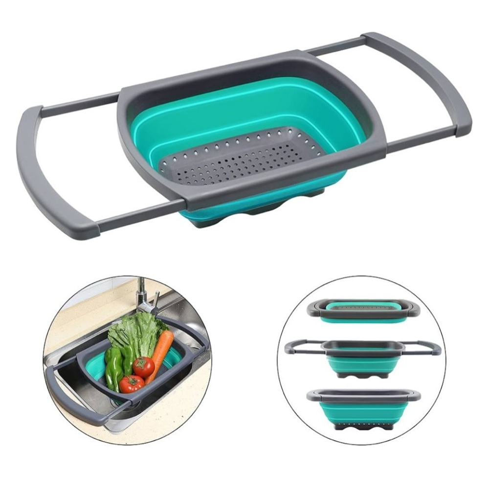 🆕 Collapsible Collander Strainer - Picture 6 of 7
